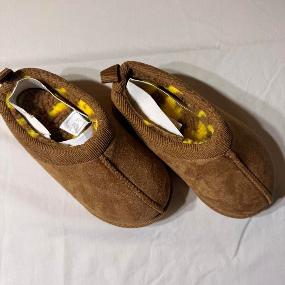 Wonder-nation Brown and Tan Slippers